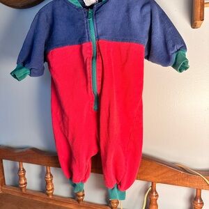 Baby Gap Red and Blue Kids Onesie